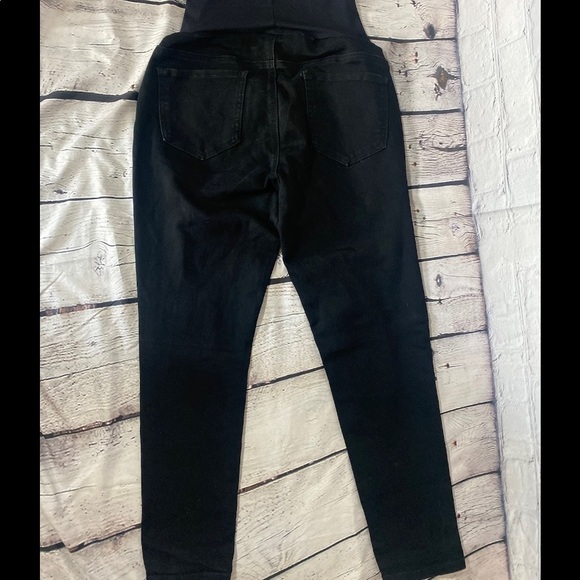 Maternity Distressed Jeans - Picture 2 of 4